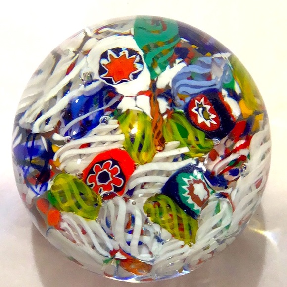 Gentile Art glass paperweight millefiori E… - Picture 4 of 10